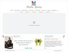 Tablet Screenshot of malugroup.co.in